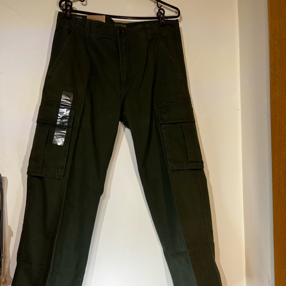 NWT Timberland Army Green Cargo Pants Brand New With Tags